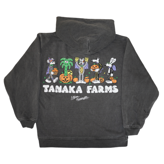 Steven Harrington X Tanaka Farms Character Hoodie - Black