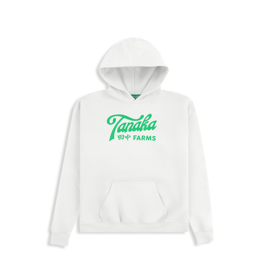 Core Logo Kids Hoodie - White