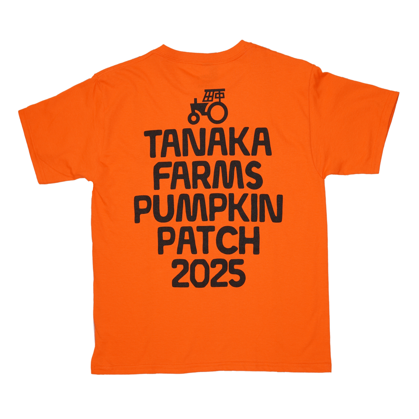 2025 Tanaka Farms Pumpkin Patch Tee - Kids Orange